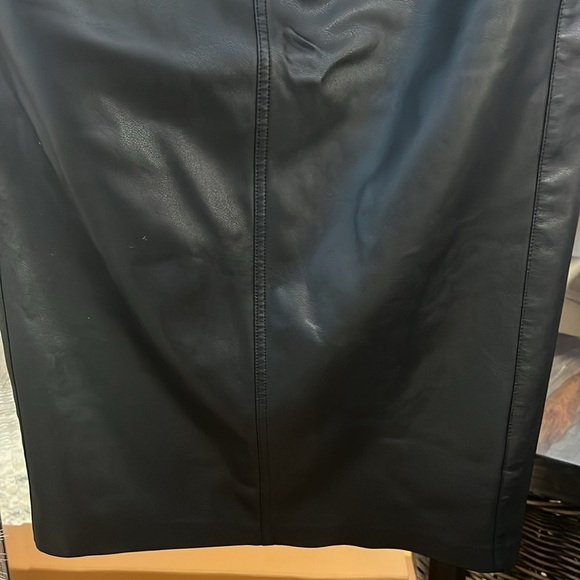 Leather maxi skirt - Picture 4 of 7
